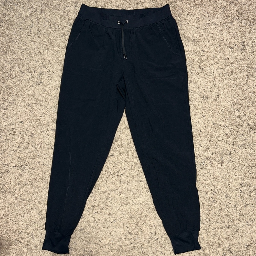 CRZ YOGA Women's Black Joggers with Drawstring